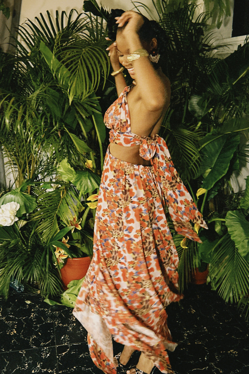 AMARYLLIS MESH DRESS