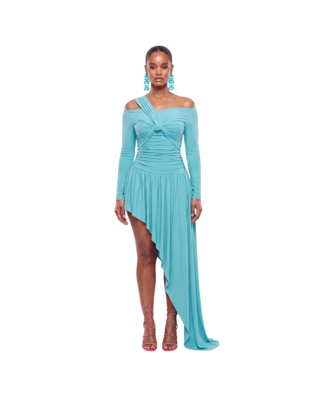 ARIA DRESS - AQUA