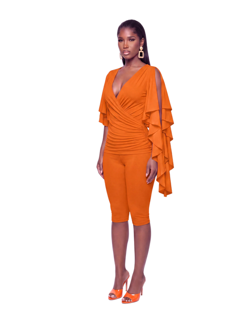 BRIELLE TOP - ORANGE