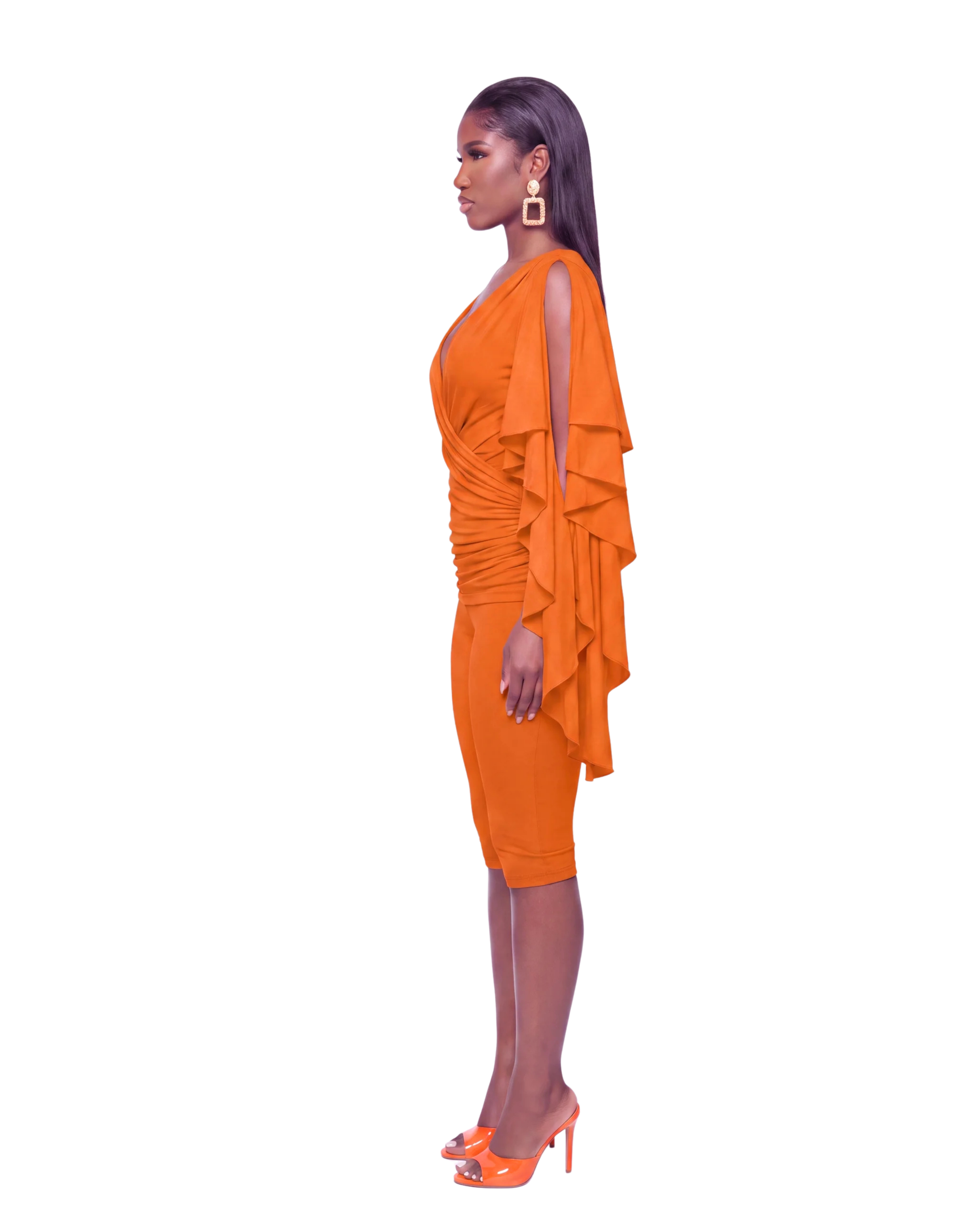BRIELLE TOP - ORANGE