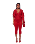 BRIELLE TOP - CRIMSON