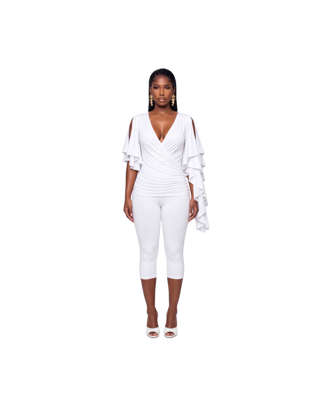 BRIELLE TOP - WHITE