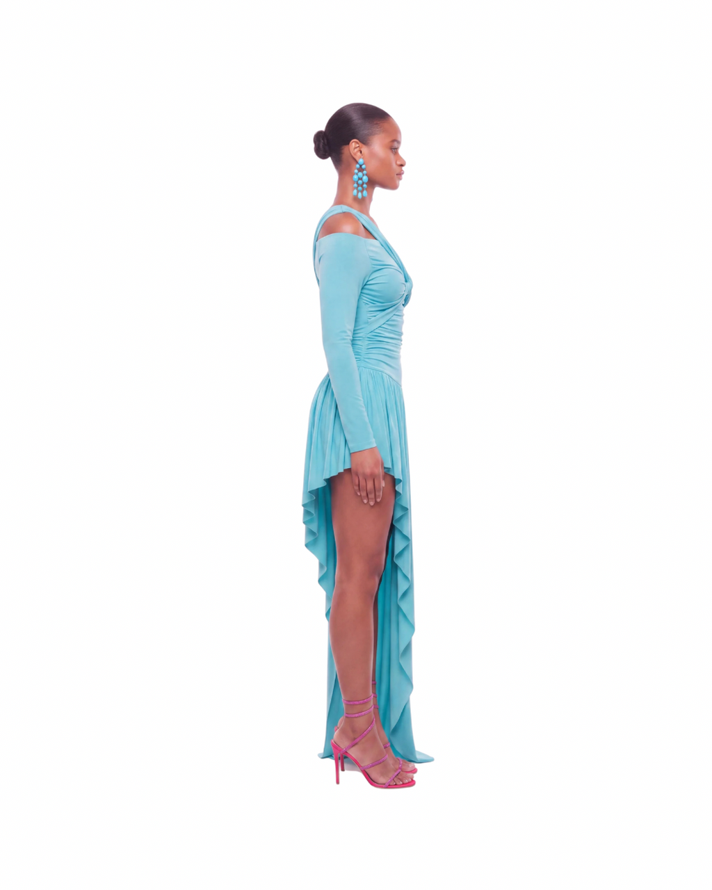 ARIA DRESS - AQUA