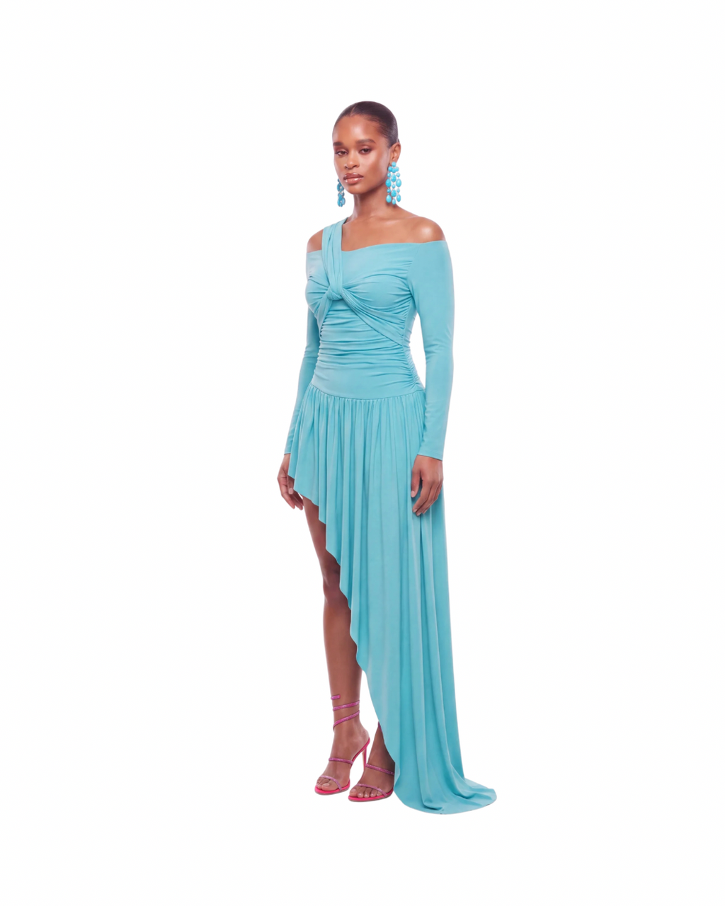 ARIA DRESS - AQUA