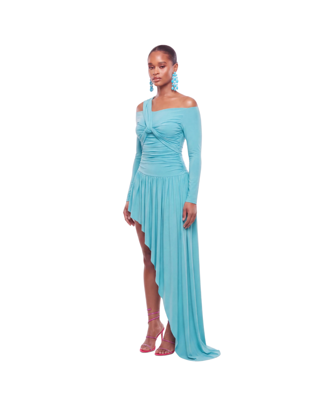 ARIA DRESS - AQUA