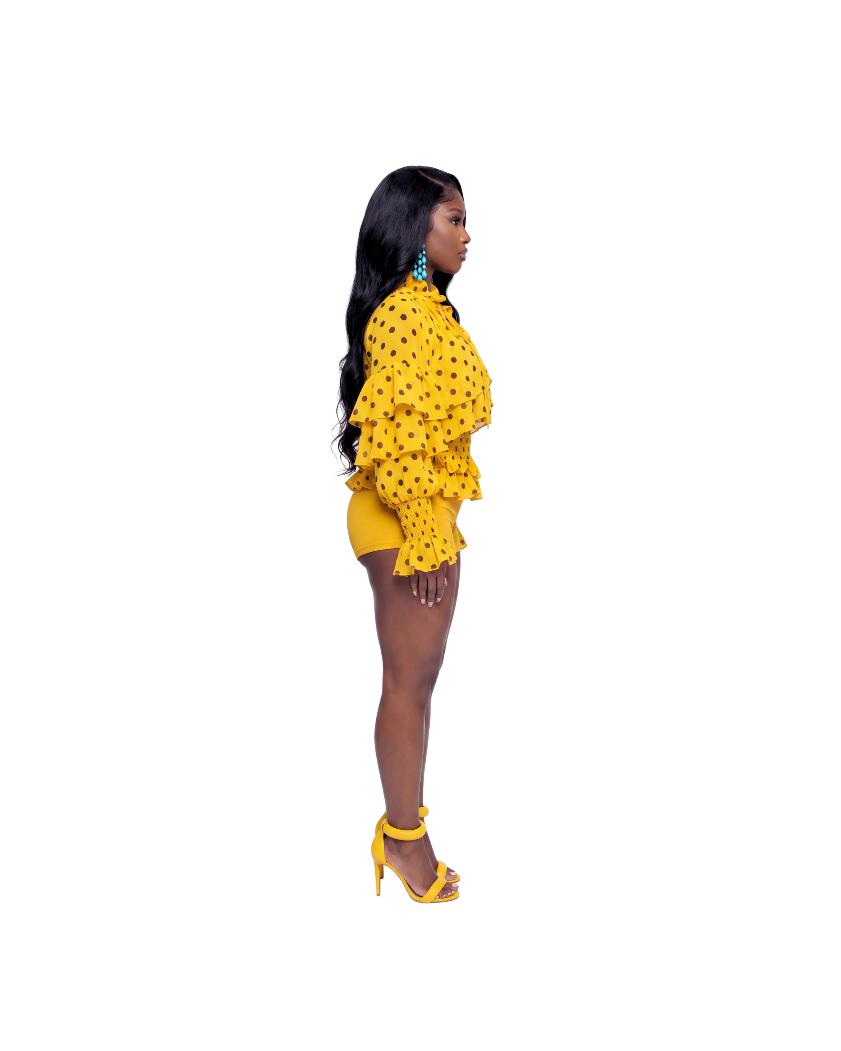 DAPHNE SHORTS - BUMBLE BEE
