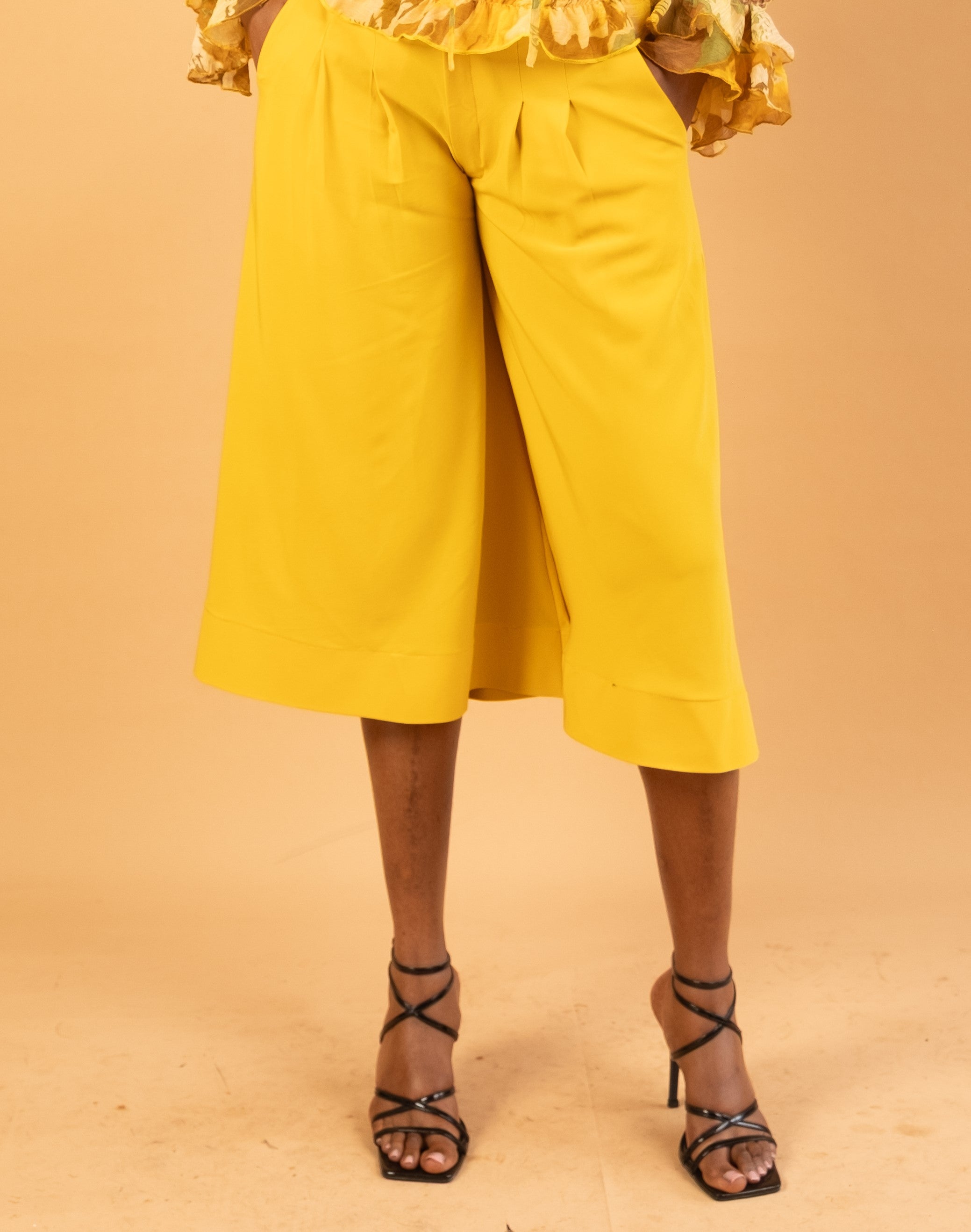 DAPHNE PANTS - Yellow