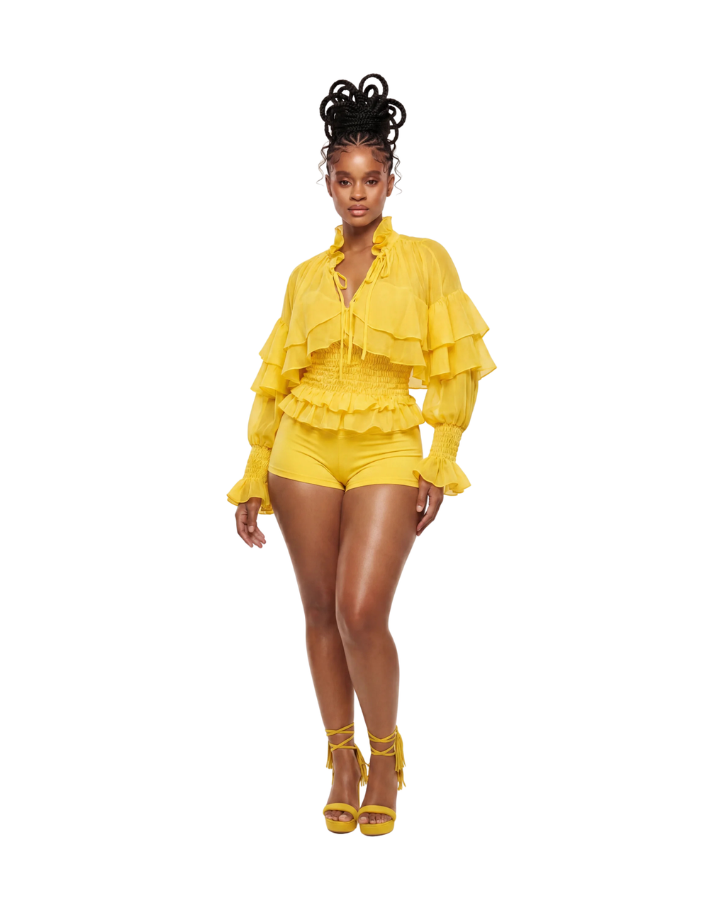 DAPHNE TOP - YELLOW