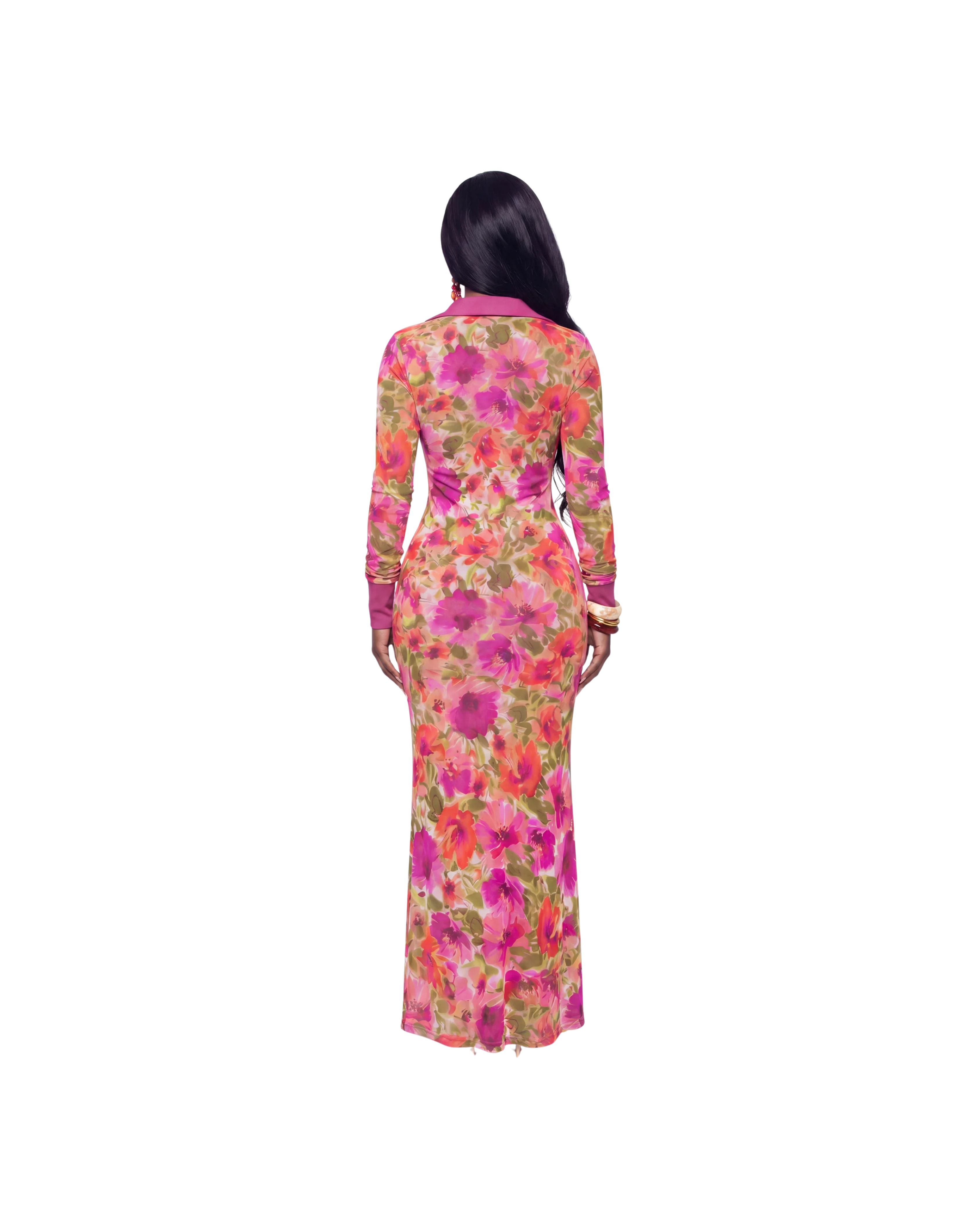 IMATA MAXI DRESS - SECRET GARDEN