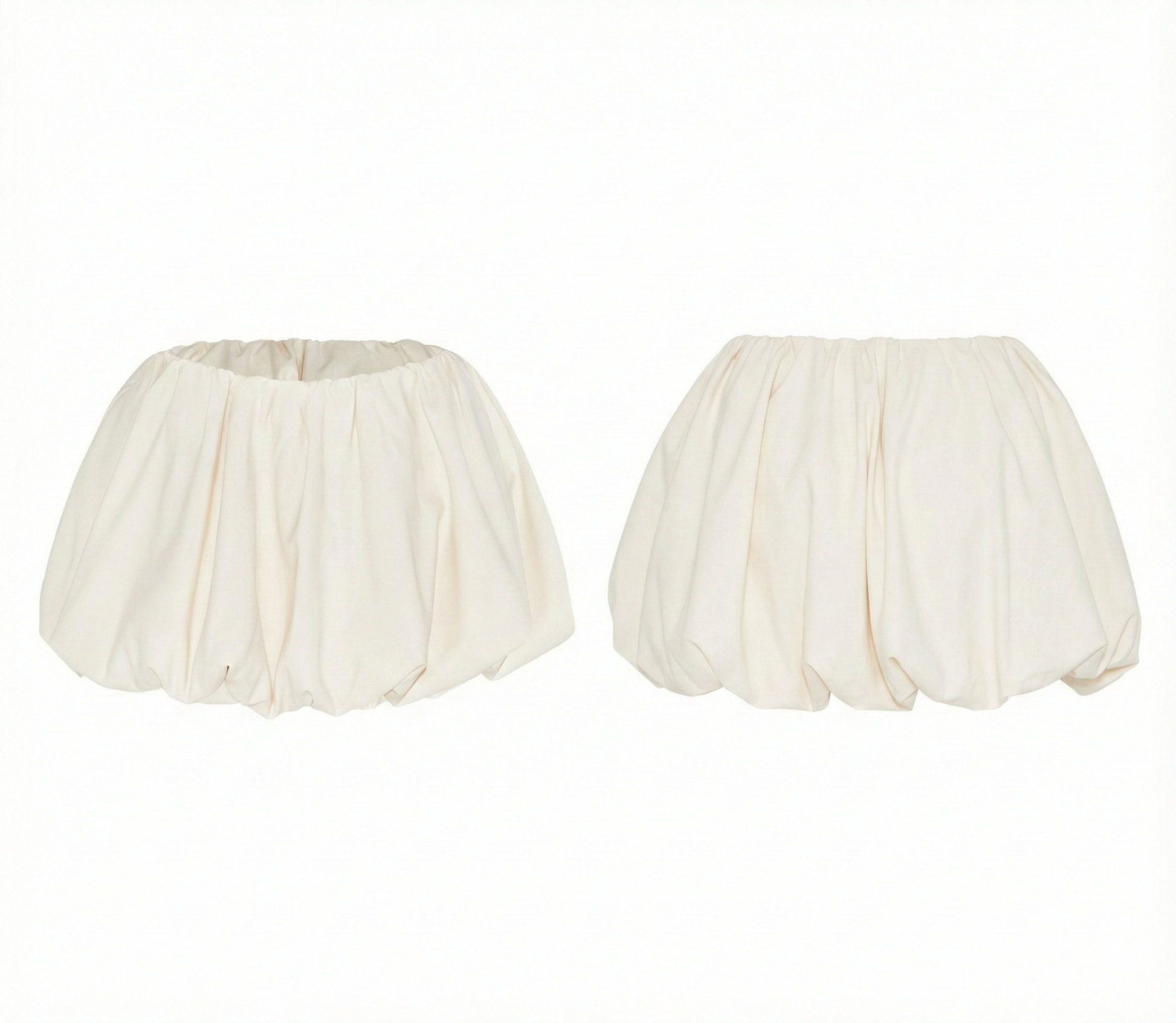 NOMI BUBBLE SKIRT - White