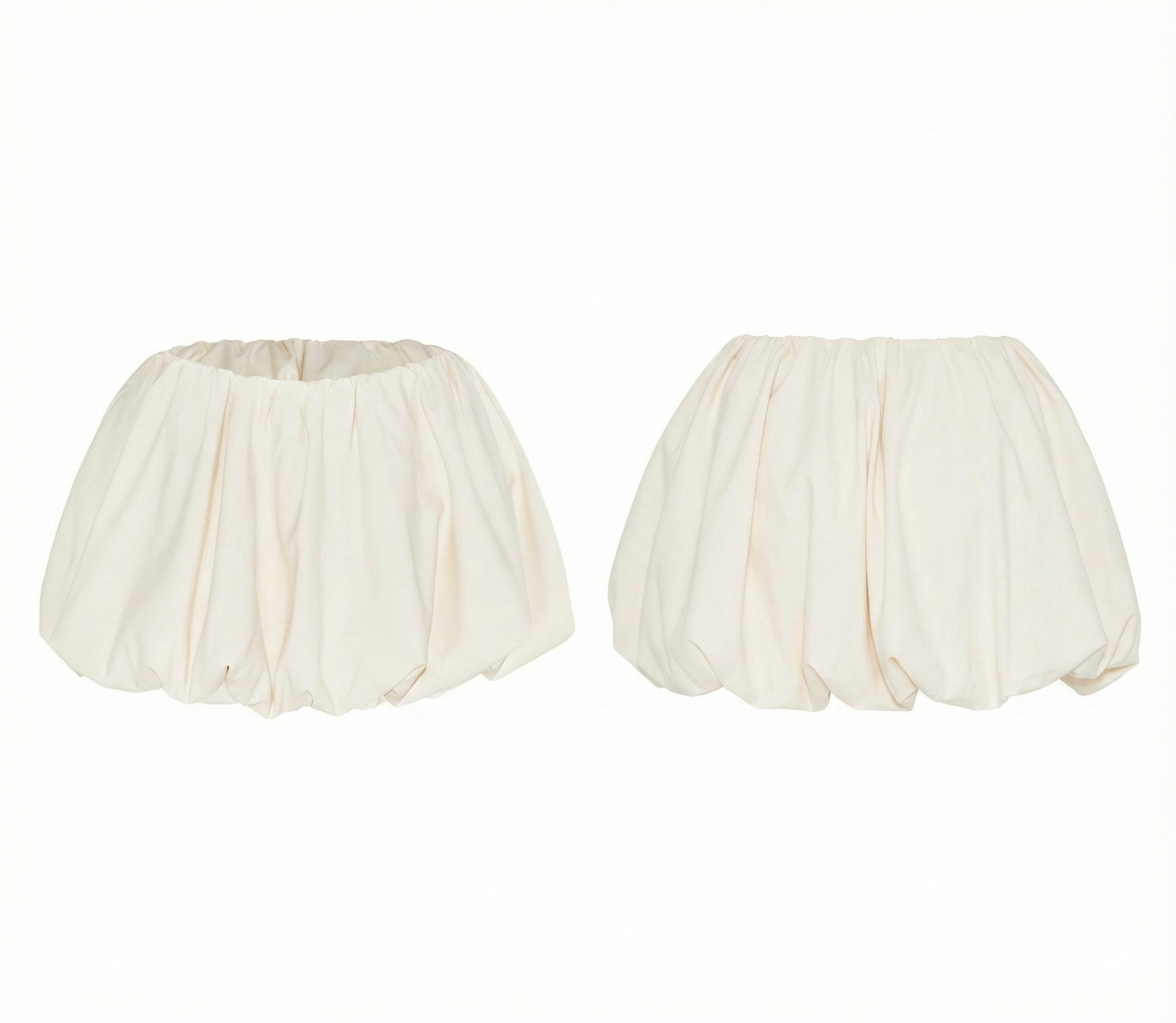 NOMI BUBBLE SKIRT - White