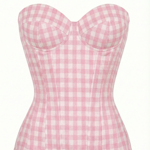 NOMI CORSET TOP - Pink