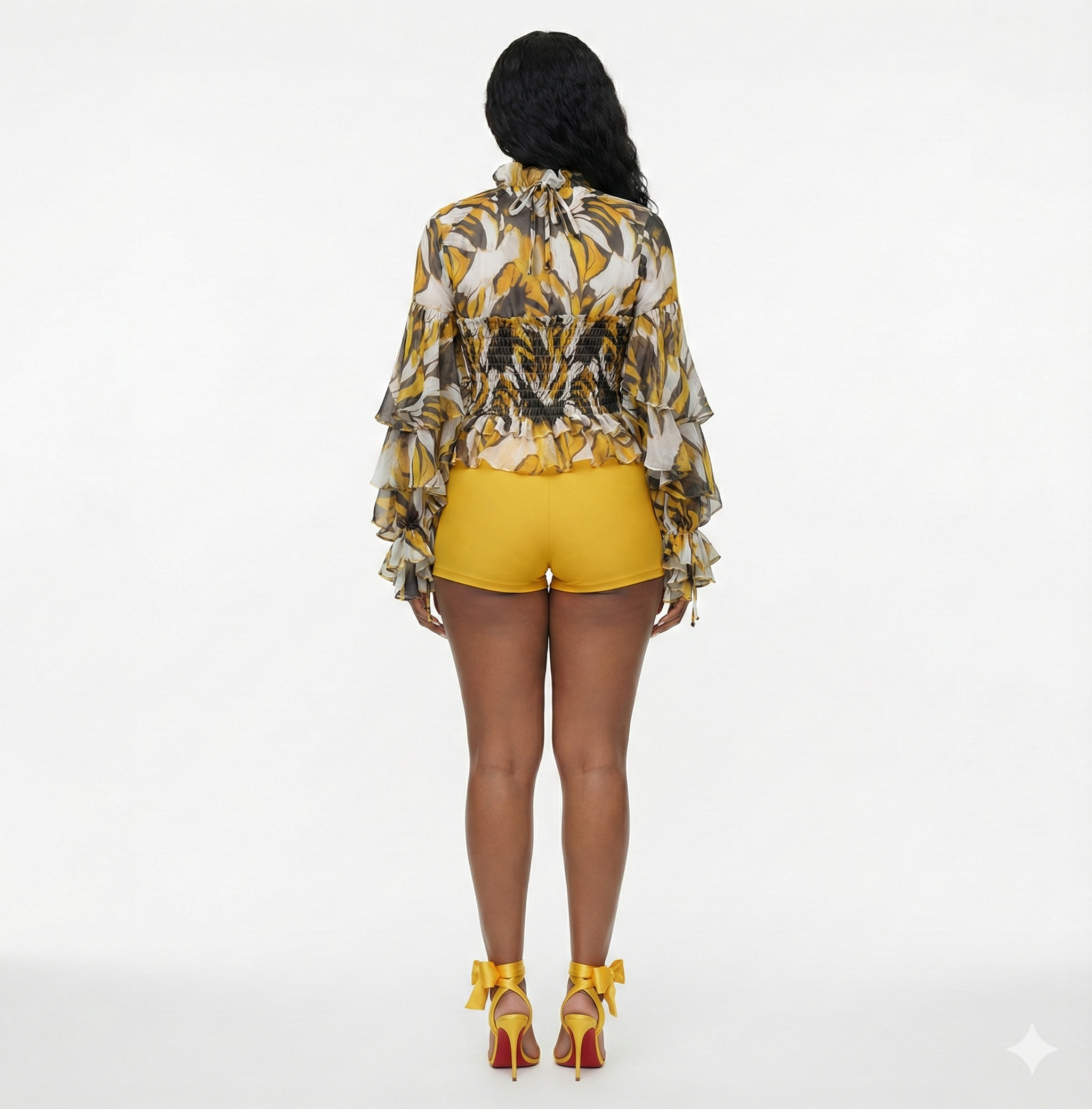 DAPHNE SHORTS - Yellow