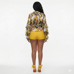 DAPHNE SHORTS - Yellow