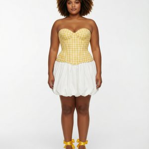 NOMI BUBBLE SKIRT - White