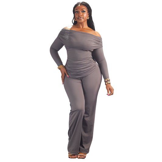 Tisha pant set &#8211; Grey