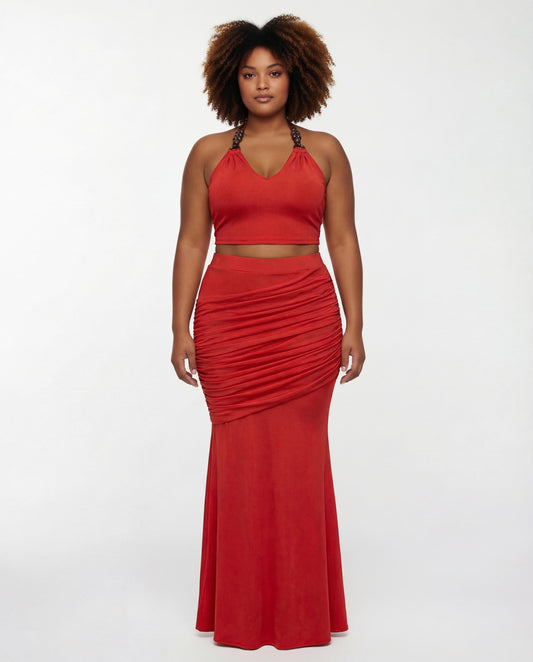 CATALINA SKIRT - Red