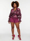 DAPHNE SHORTS - ROSEWOOD